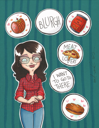 Illustration for article titled Geek girls paint geek icons, and the results will make you smile